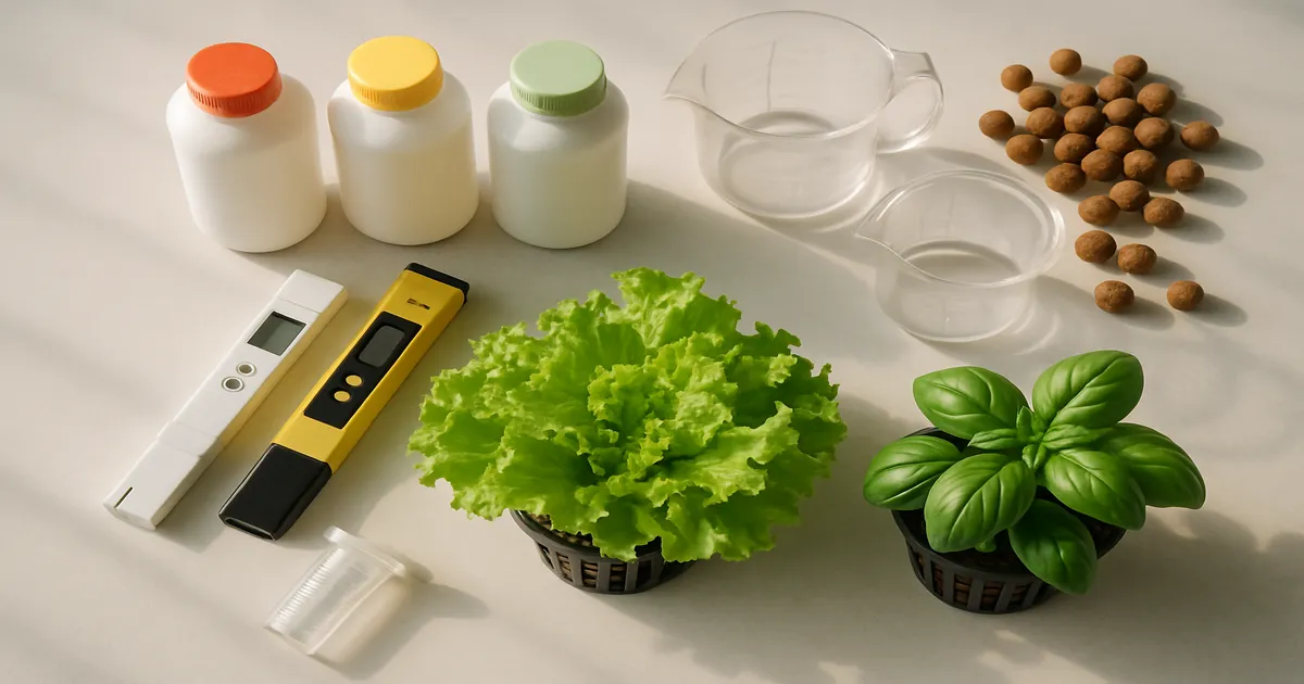 Best Hydroponic Nutrients for Lettuce and Herbs