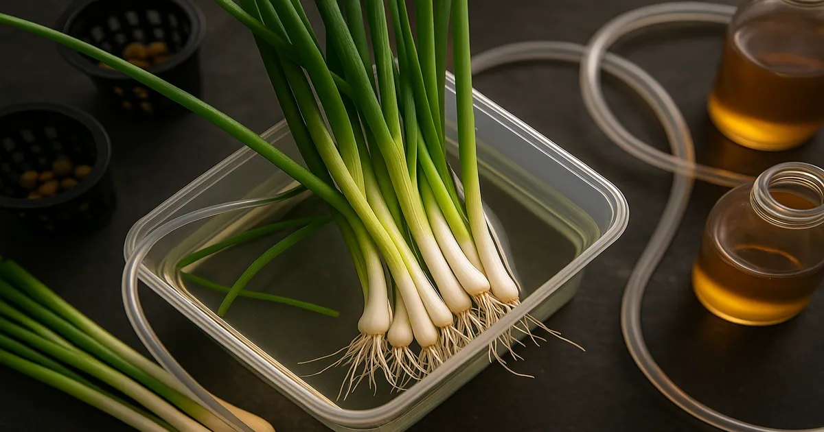 Growing Green Onions in Hydroponics: Complete Guide