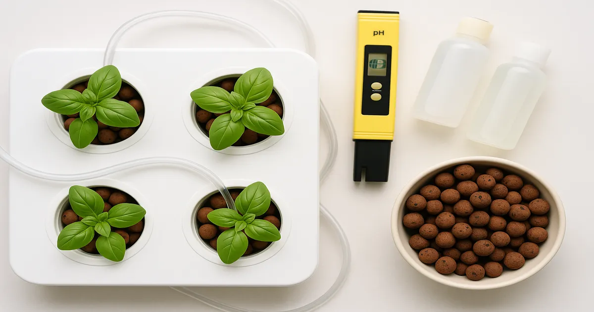 How to Grow Basil Hydroponically at Home