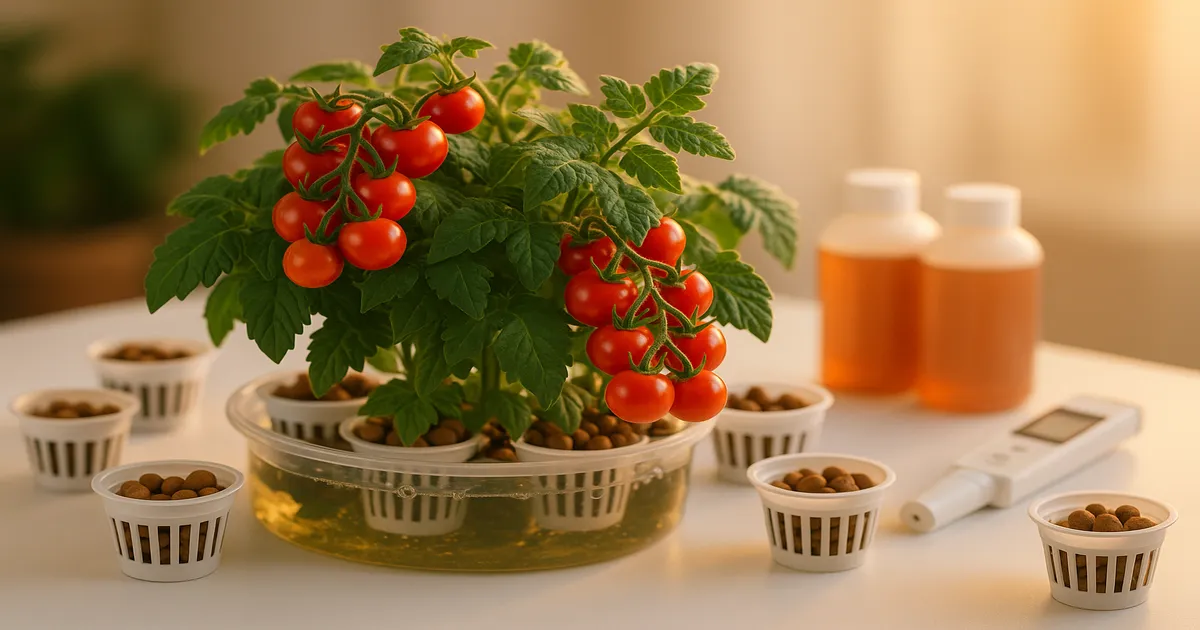 How to Grow Cherry Tomatoes in Water (Hydroponics)