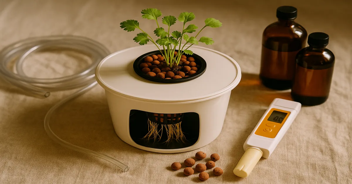 How to Grow Cilantro from Seed Hydroponically
