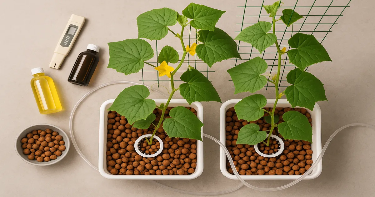 How to Grow Cucumbers Indoors Hydroponically