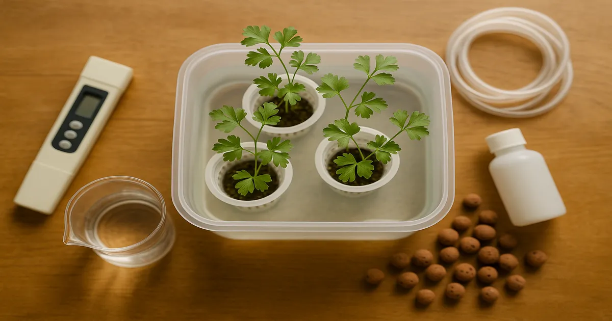 How to Grow Parsley in Water: Complete Guide