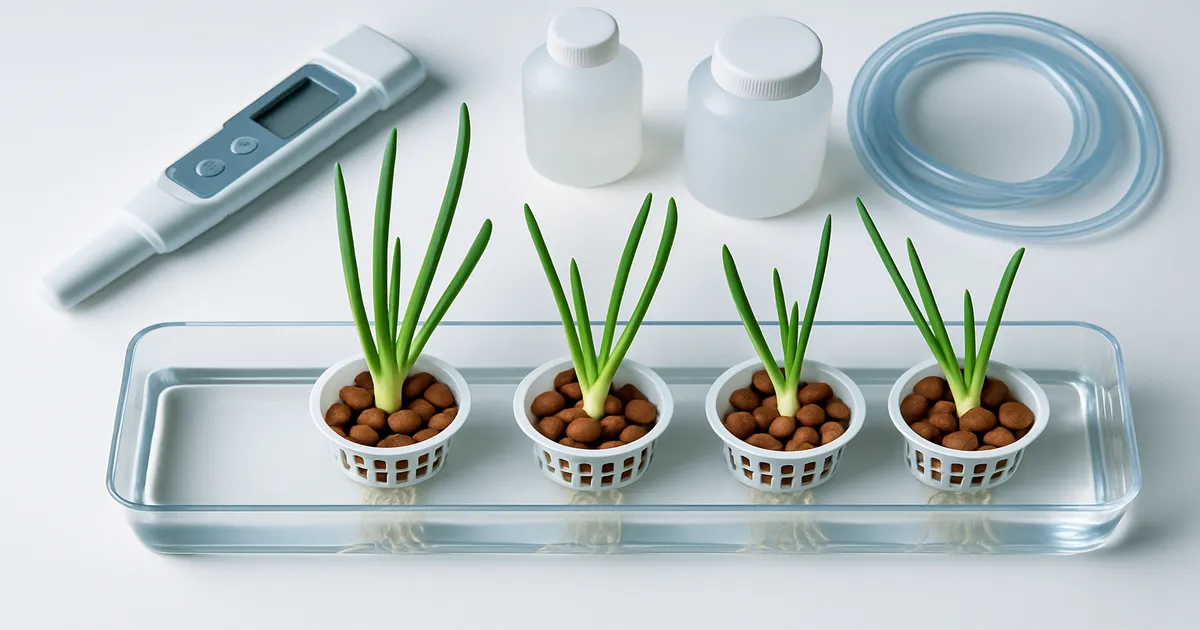 Hydroponic Green Onions From Seed: Complete Grow Guide