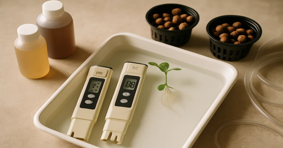 Hydroponic pH and EC Guide for Beginners