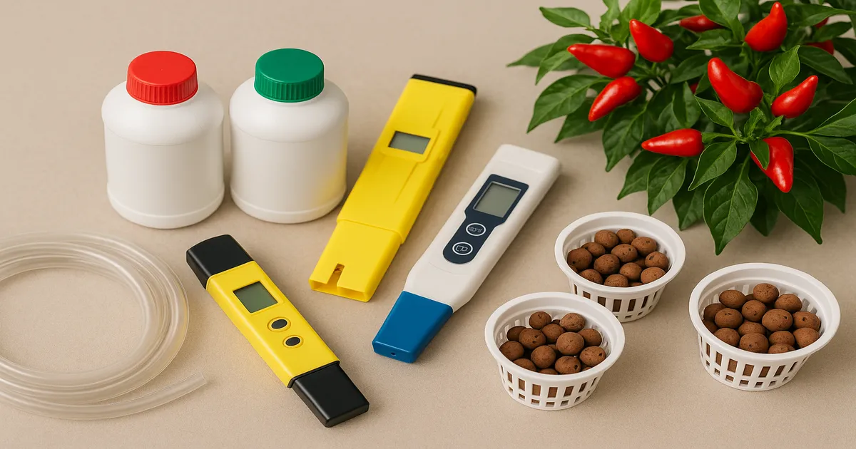 Best Nutrients for Growing Peppers in Hydroponics