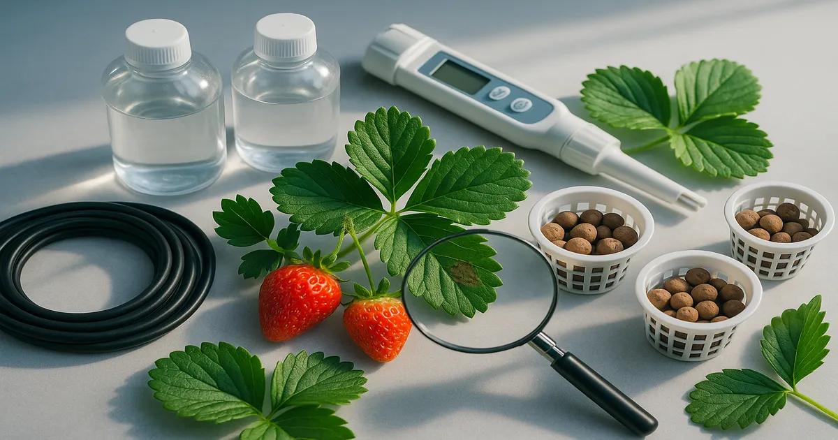 Strawberry Leaves Turning Red: Causes & Pest Prevention